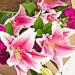 Heavenly Lilies Carnations Box