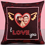 I Love You Personalised Led Cushion