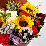 Joyful Bouquet Of Mixed Flower