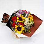 Joyful Bouquet Of Mixed Flower