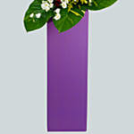 Magnificent Mixed Flowers Cardboard Stand