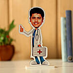 Male Doctor Personalised Caricature