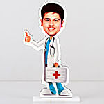 Male Doctor Personalised Caricature