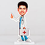 Male Doctor Personalised Caricature