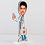 Male Doctor Personalised Caricature