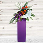 Mesmerising Mixed Flowers Cardboard Stand