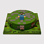 Minecraft Steve Delicious Cake