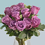 Mystic Purple Roses Arrangement