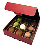 No Sugar Chocolate Truffle Box 9 Pcs