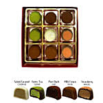 No Sugar Chocolate Truffle Box 9 Pcs