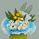 Peaceful Condolence Mixed Flowers