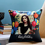 Personalised Birthday Balloon Cushion