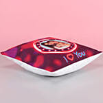 Personalised I Love You Led Cushion