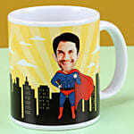 Personalised Superman Caricature Mug