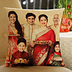 Personalized Happy Family Cushion