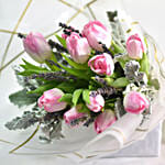 Pinkish Tulips Bouquet