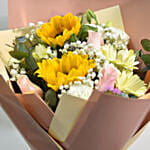 Premium Mixed Flowers Bunch