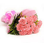 Pretty Pink Carnations Bouquet