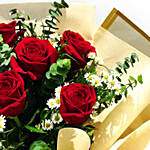 Pretty Red Roses Bouquet