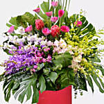 Shades Of Happy Flower Arrangement Stand