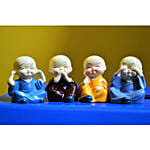 Spiritual Baby Buddha Monks