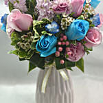 Vibrant Love Floral Vase Arrangement