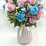 Vibrant Love Floral Vase Arrangement