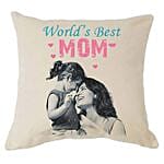 Worlds Best Mom Personalised Cushion