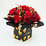 Golden Moments Valentines Flowers