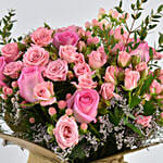 Pretty Pink Rose Bunch