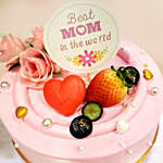 Best Mom In The World Chocolate Cake 6 Inches