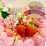 Blossoming Love Mothers Day Chocolate Cake 6 Inches