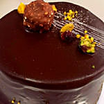 Luscious Ferrero Rocher Chocolate Cake