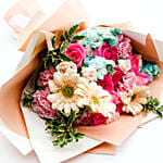 Bright And Graceful Mixed Flowers Bouquet