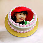 Personalised Yummy Vanilla Raspberry Cake 6 Inches