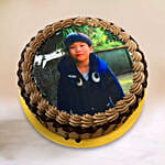 Personalised Chocolate Ganache Cake 8 Inches