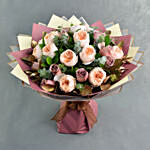 Premium Bouquet Of Garden Roses
