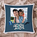 Good Times With Dad Personalised Cushion