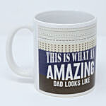 Amazing Dad White Ceramic Mug