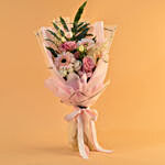 Dignified Mixed Flowers Bouquet