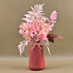 Pink Preserved Roses Arrangement