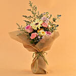 Pleasing Mixed Flowers Bouquet