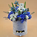 Lovely Mixed Flowers Box Arrangement