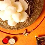 Sneh Antique Ganesha Rakhi & Rasgullas