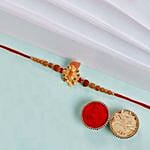 Sneh Beautiful Antique Ganesha Rakhi