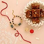 Sneh Beautiful Rakhi Set & Dodha Burfi