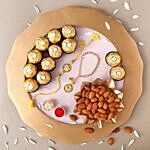 Sneh Butterfly Rakhis With Almonds & Ferrero Rocher