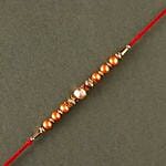 Sneh Designer Rose Gold Rakhi