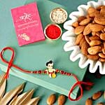 Sneh Holy Ganesha Kids Rakhi & Almonds