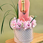 Hydrangea & Sparkling Juice Pink Box